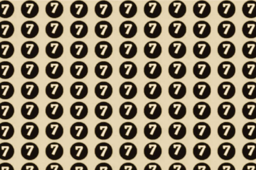 Prove Your IQ Is Above Average by Finding the Hidden “9” Among the 147 “7”s in 12 Seconds Maximum