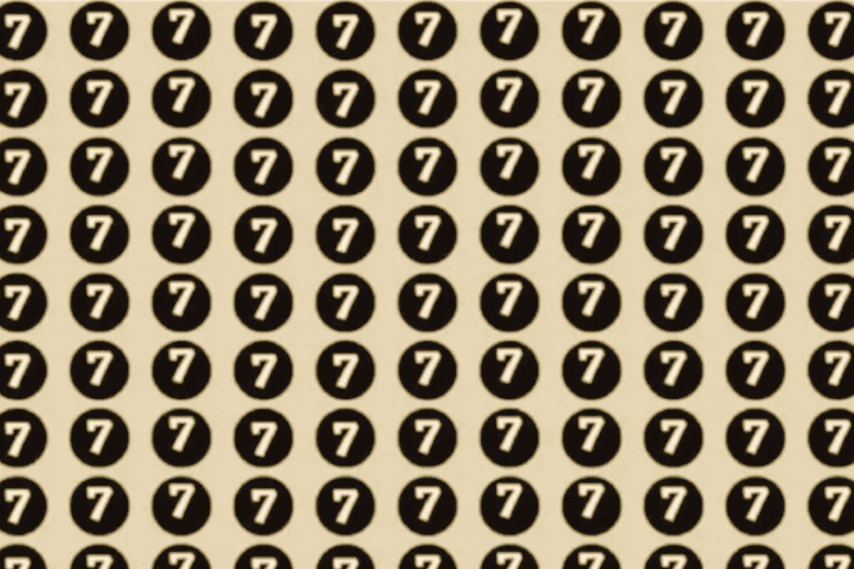 Prove Your IQ Is Above Average by Finding the Hidden “9” Among the 147 “7”s in 12 Seconds Maximum